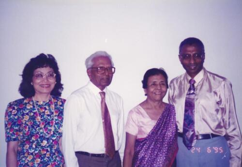 Pre celebration visit by Rajen & Poh Choon